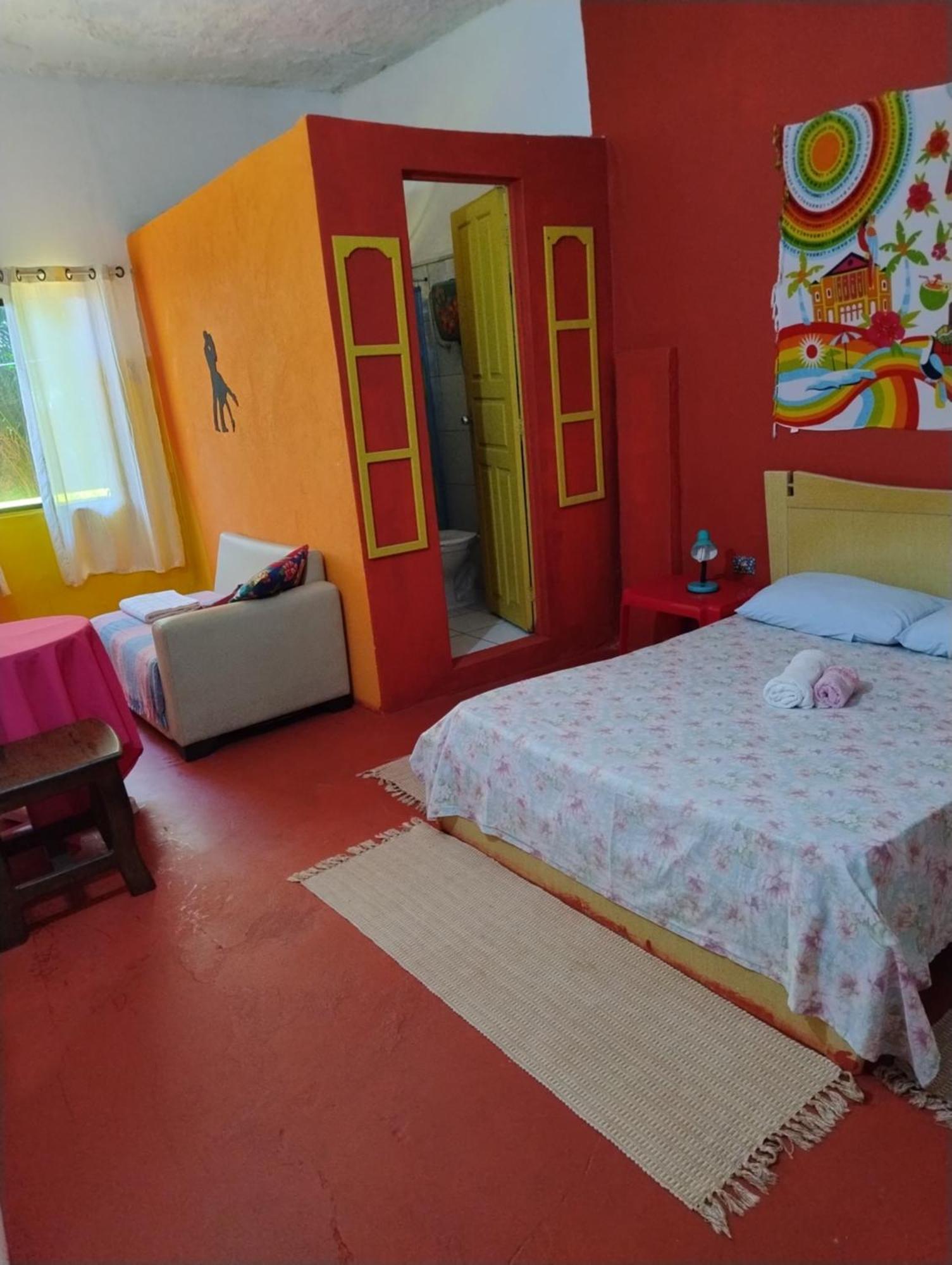 Perto Do Aeroporto De Salvador - Dona Pitanga Hostel เลาโร เด เฟรย์ตัส ภายนอก รูปภาพ